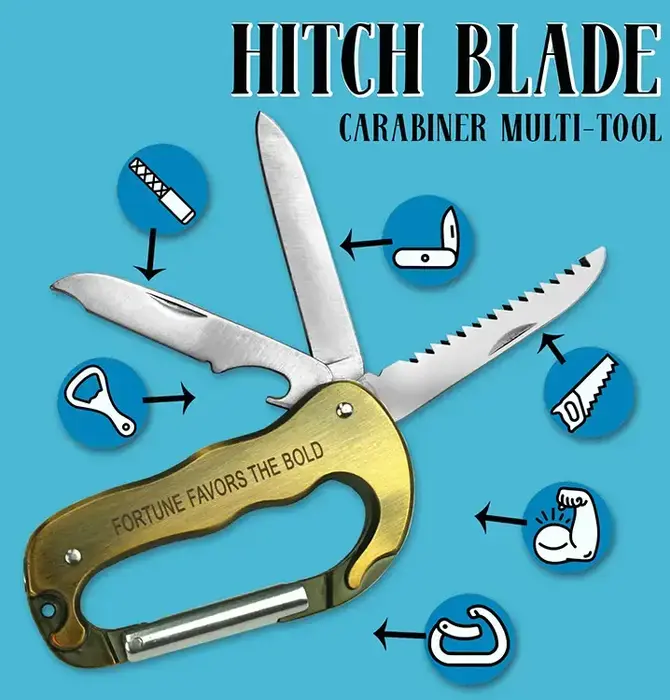 Multi-Tool | Carabiner | Hitch Blade