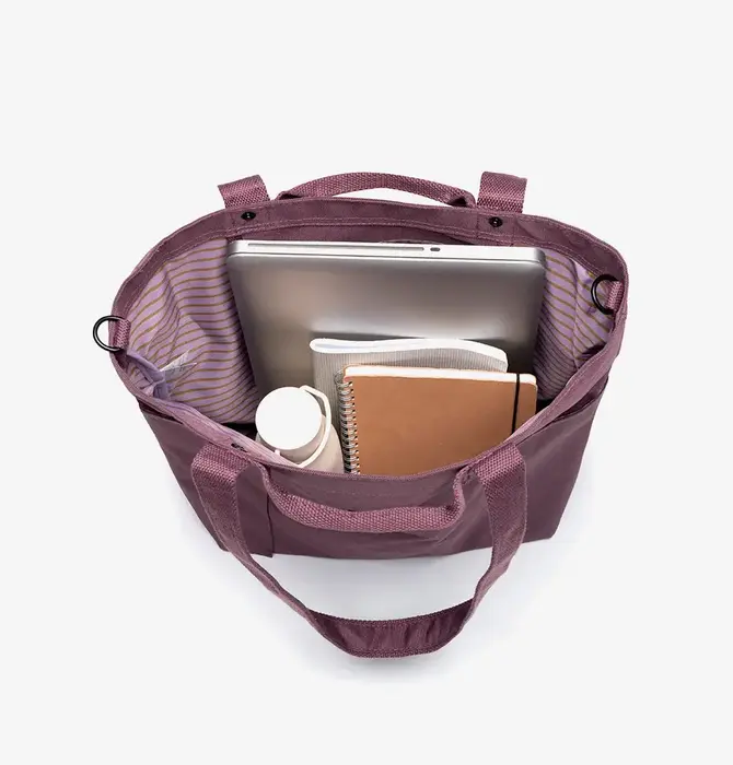 Tote Bag | "Raw" | Maroon