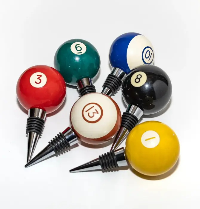 Bottle Stopper | Vintage Billiard Ball