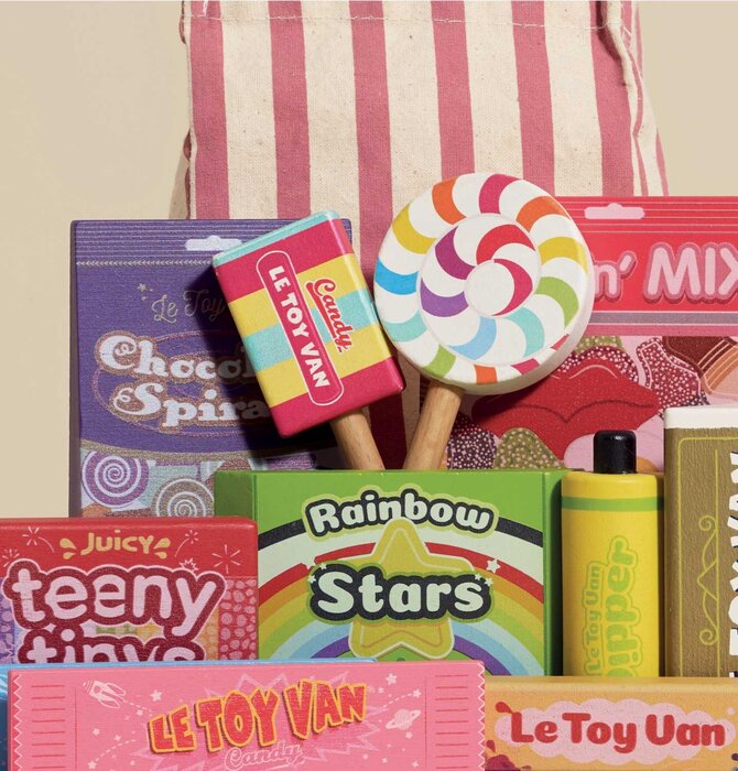 Toy Set | Retro Sweet & Candy | Classic Wooden