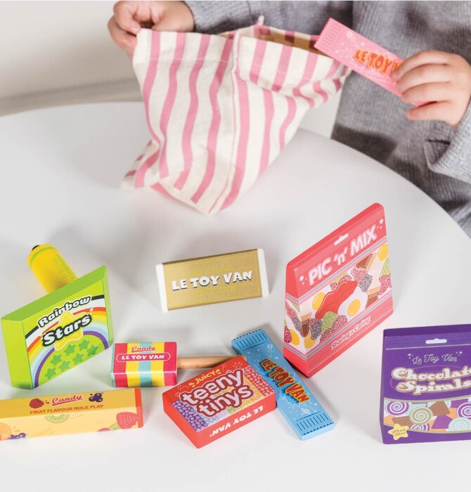 Toy Set | Retro Sweet & Candy | Classic Wooden