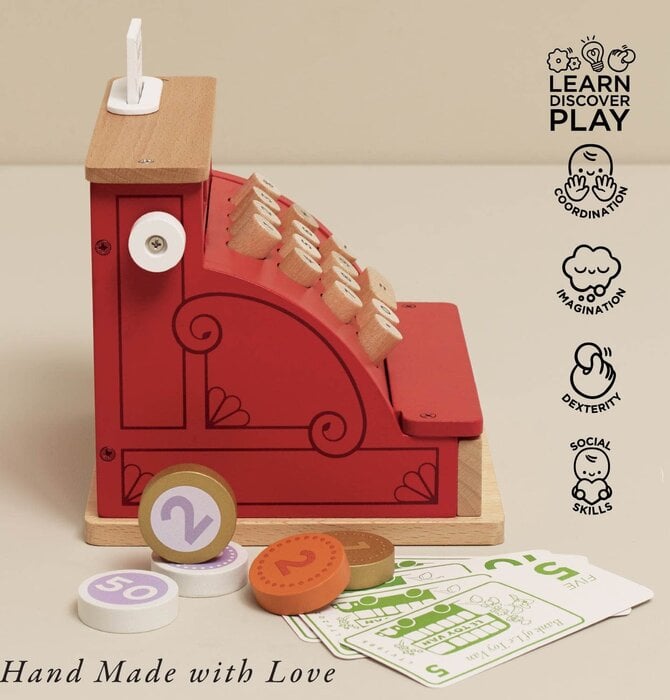 Toy | Cash Register & Money | Classic Wooden