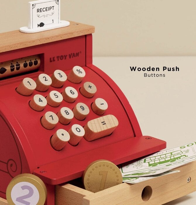 Toy | Cash Register & Money | Classic Wooden