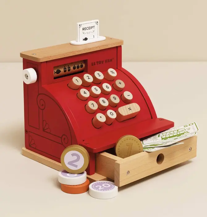 Toy | Cash Register & Money | Classic Wooden