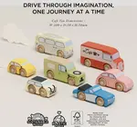 Toy Set | Vintage Cars | Classic Wooden