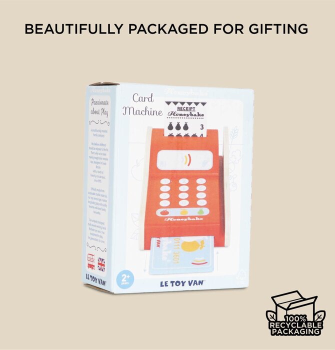 Toy | Card Machine | Classic Wooden