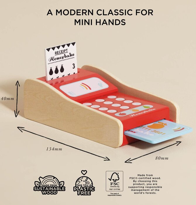 Toy | Card Machine | Classic Wooden