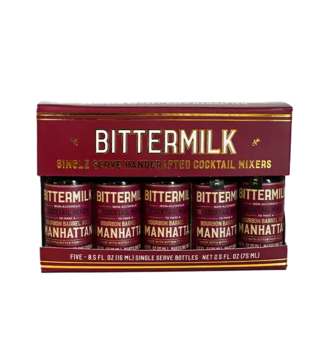 Cocktail Mixer | Bourbon Barrel Aged Manhattan | 5 Pack - Single Serve
