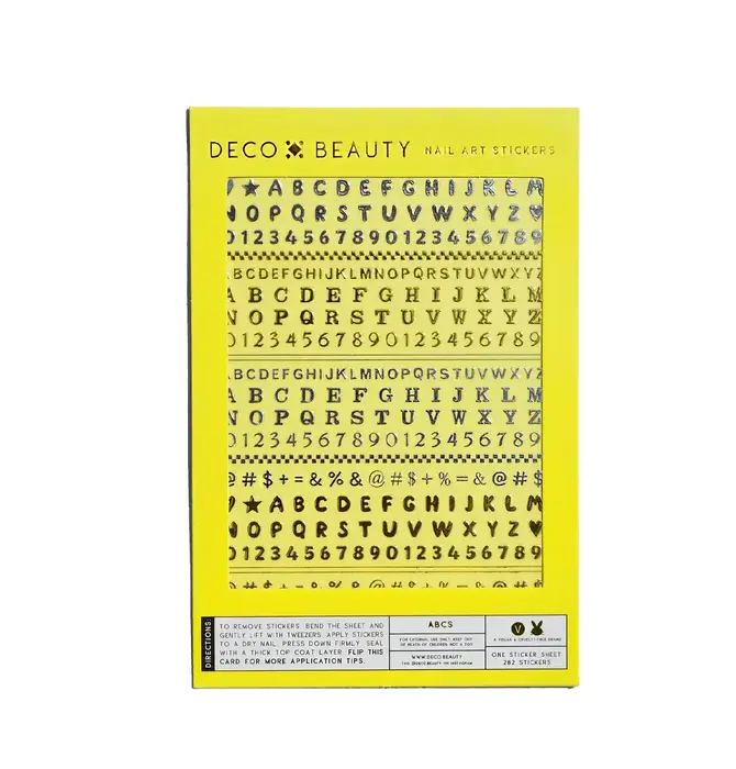 Stickers | Nail Art | ABCs