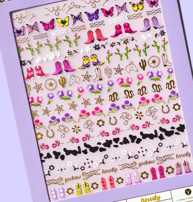 Stickers | Nail Art | Howdy