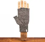 Gloves | Fingerless Ragg Wool | S/M Charcoal Melange