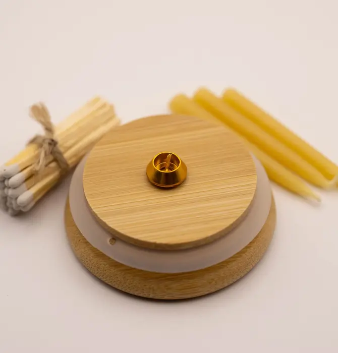 Candle | Beeswax | 20 Minute Mindful