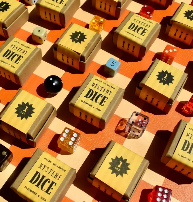 Dice | Retro Mystery | Box Set of 1