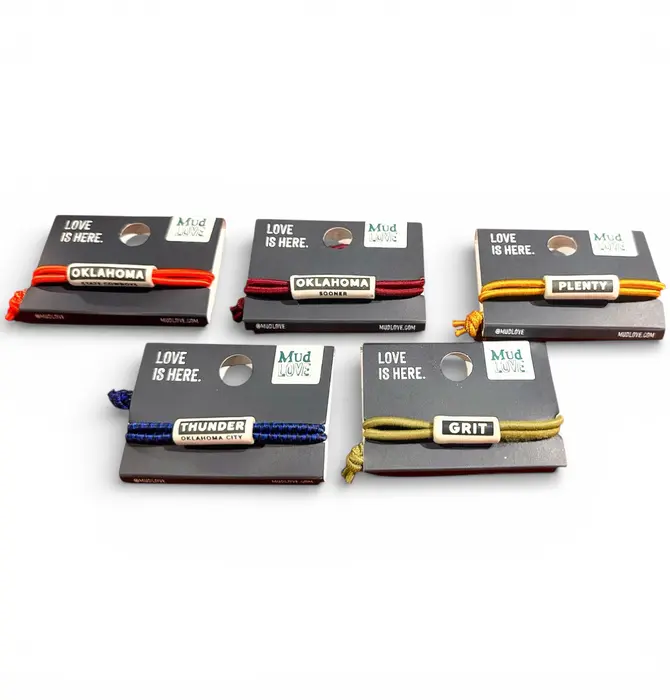 Bracelet | Stretch Cord | Ceramic Tag