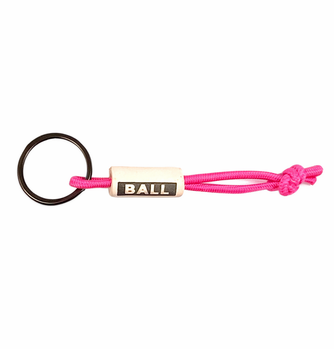 Keychain | Stretch Cord | Ceramic Tag