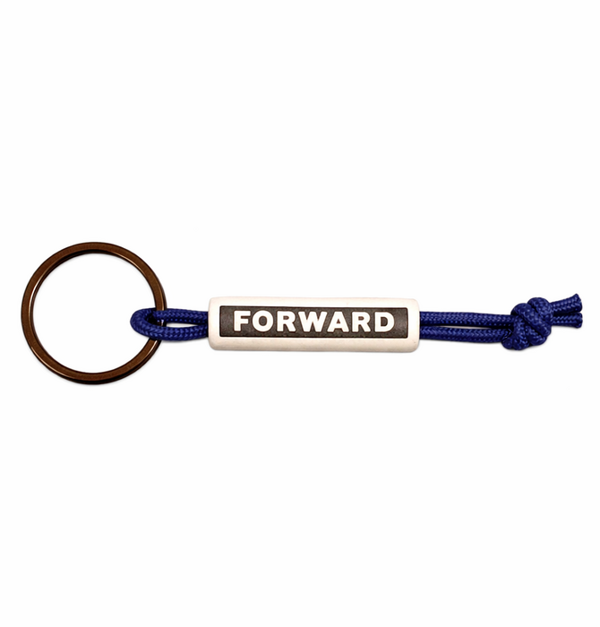 Keychain | Stretch Cord | Ceramic Tag