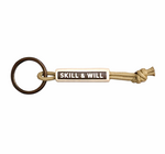 Keychain | Stretch Cord | Ceramic Tag