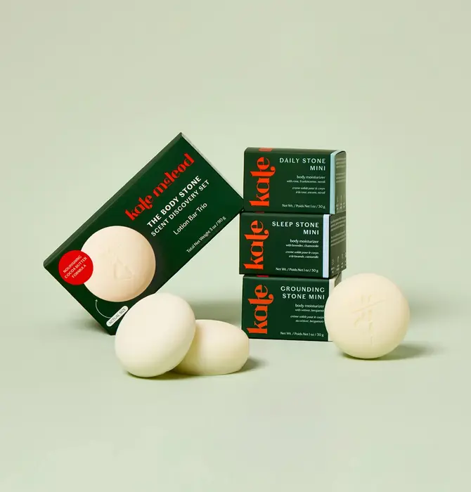 Lotion Bar Trio | Body Stone | Scent Discovery Set