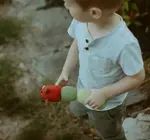 Toy | Crochet Rattle | Caterpillar