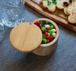 Salt Cellar & Spice Storage Box | Magnetic Swivel Lid