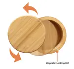 Salt Cellar & Spice Storage Box | Magnetic Swivel Lid