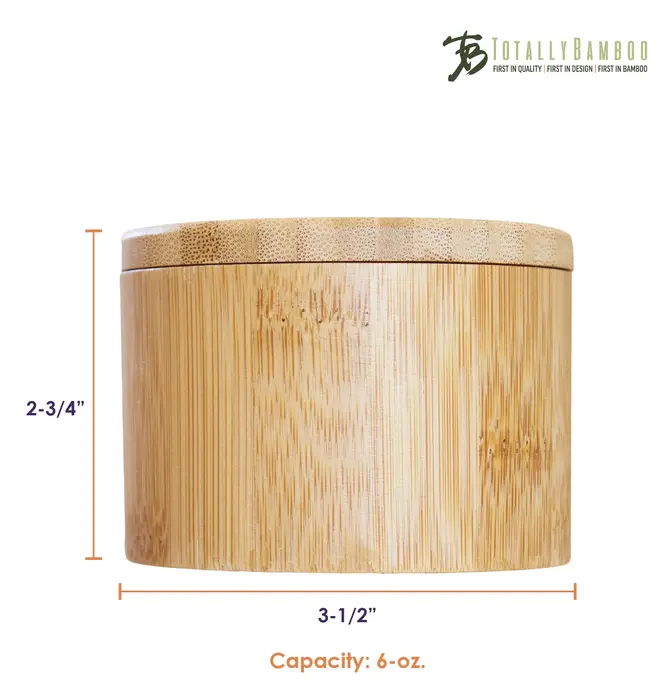 Salt Cellar & Spice Storage Box | Magnetic Swivel Lid