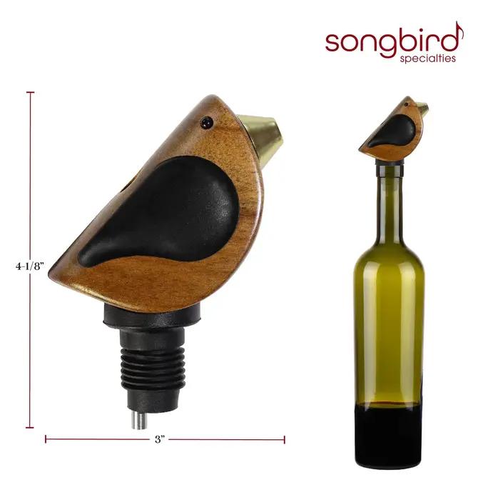 Bottle Pourer | Songbird Specialties® | Black