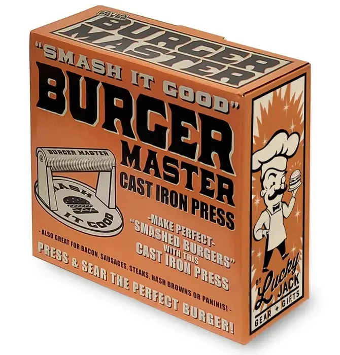 Cast Iron Press | Burger Master