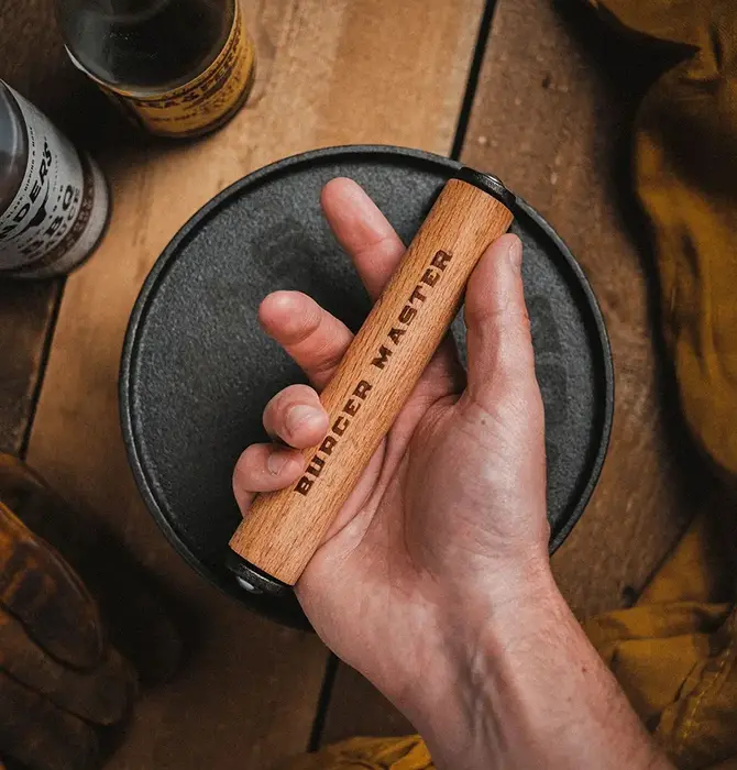 Cast Iron Press | Burger Master