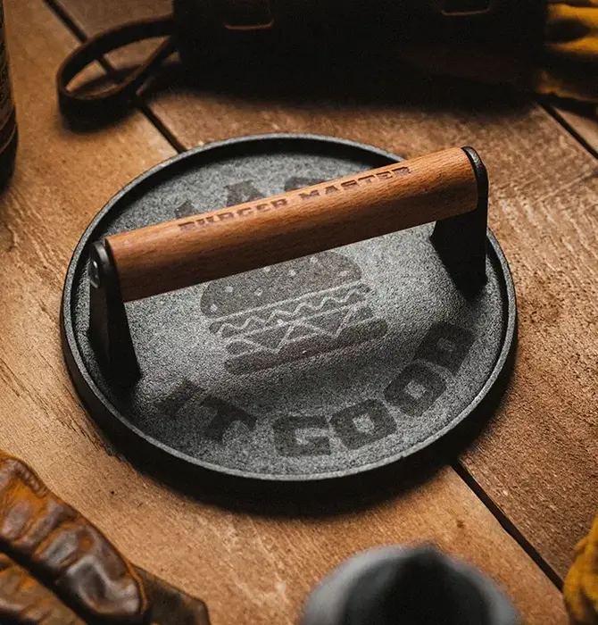 Cast Iron Press | Burger Master