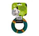 Dog Toy | Ring | Natural Rubber | Green | Medium