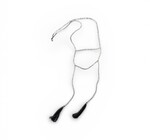 Necklace | Beaded Double Tassel