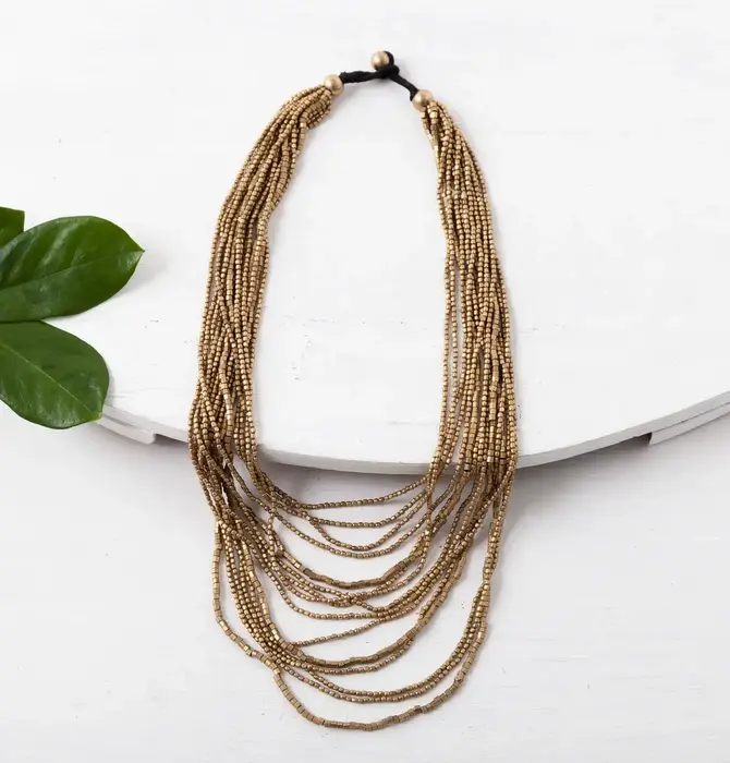 Necklace | 15-Strand Waterfall