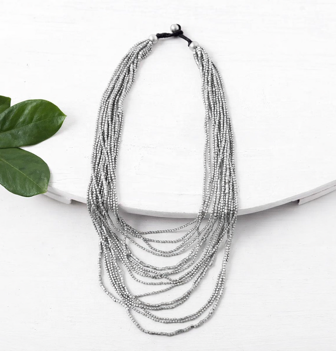 Necklace | 15-Strand Waterfall