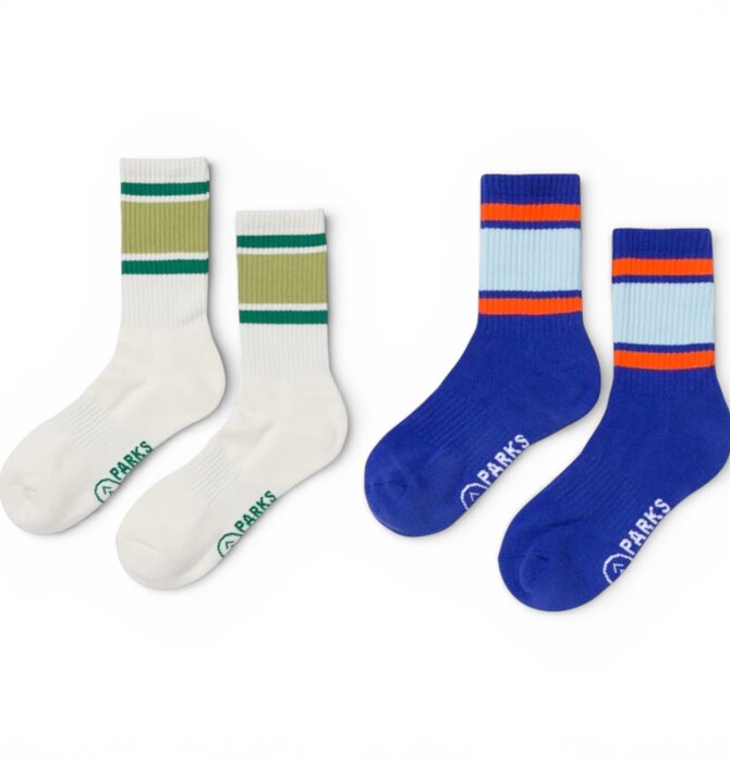 Socks | Trail Crew 2-Pack | Mazarine Blue/RiverDaze | M/L