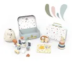 Toy Box | Buildings Blocks + Stacking Rabbit + Chick Puzzle + Pull-Along Hedgehog