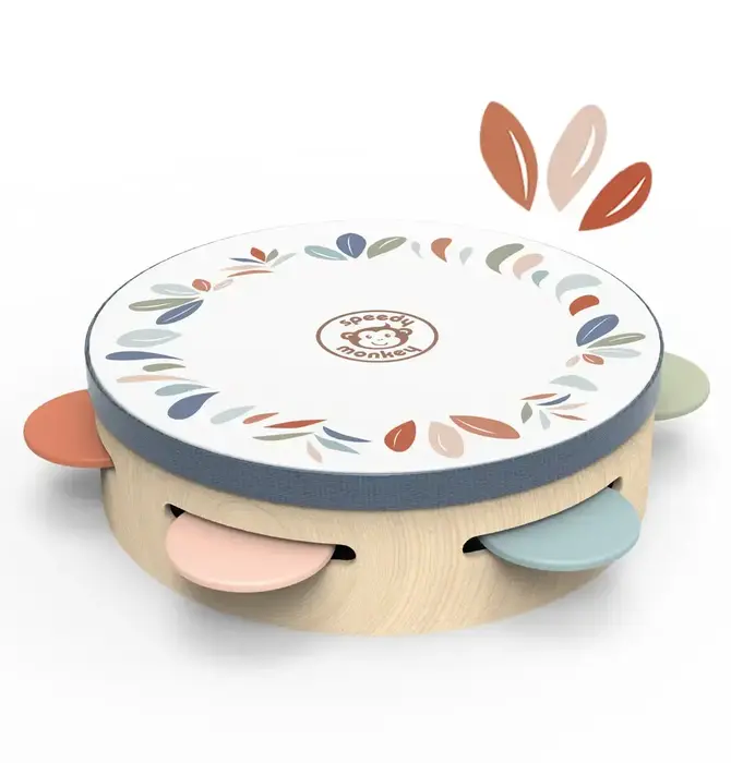 Toy | Tambourine | FSC-Certified Wood