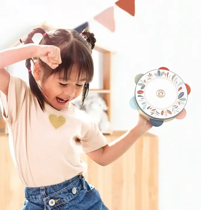 Toy | Tambourine | FSC-Certified Wood