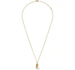 Necklace | Cowboy Boot Charm | 20" Chain | 14KGP