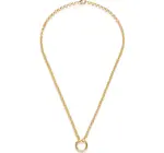 Necklace | Rolo Chain 18" | Charm Holder | 14KGP