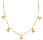 Necklace | Tiny Bee | 16" Chain | 14KGP