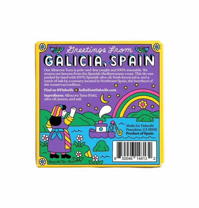 Snack | Tinned Fish | Albacore Tuna | Spanish Lemon