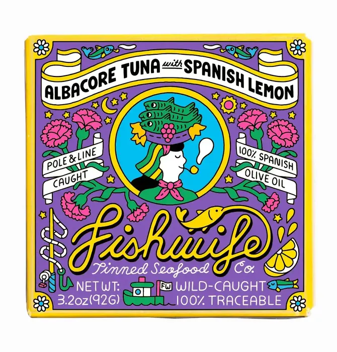Snack | Tinned Fish | Albacore Tuna | Spanish Lemon