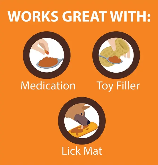 Dog Treat | Pumpkin Peanut Butter | Squeeze Pack 8oz