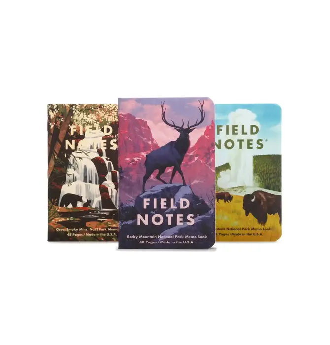 Memo Books | National Parks | Series C 3-Pack