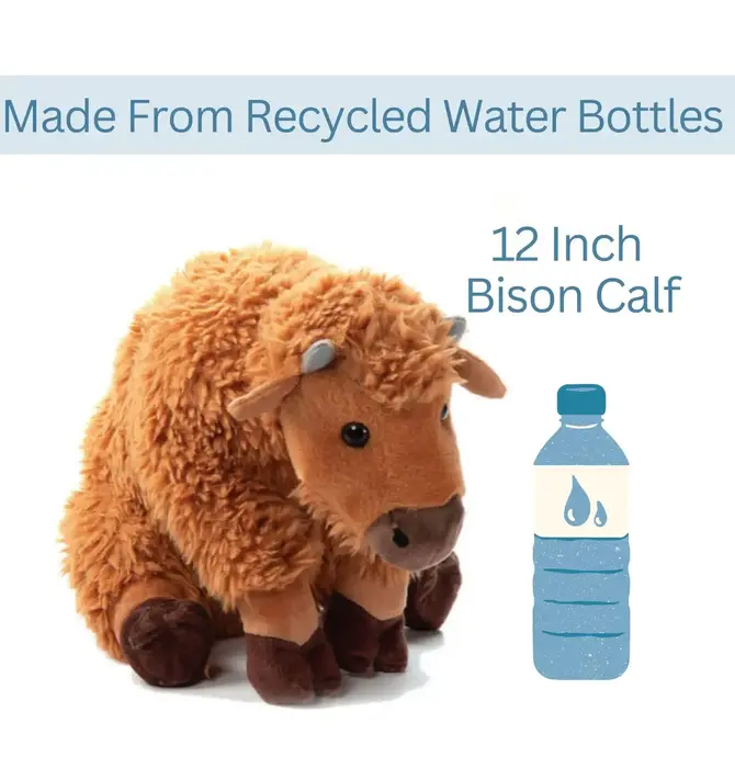 Toy | Animal Plush | Wild Onez | Bison Calf 12"