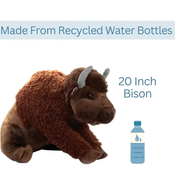 Toy | Animal Plush | Wild Onez | Bison Large 20"