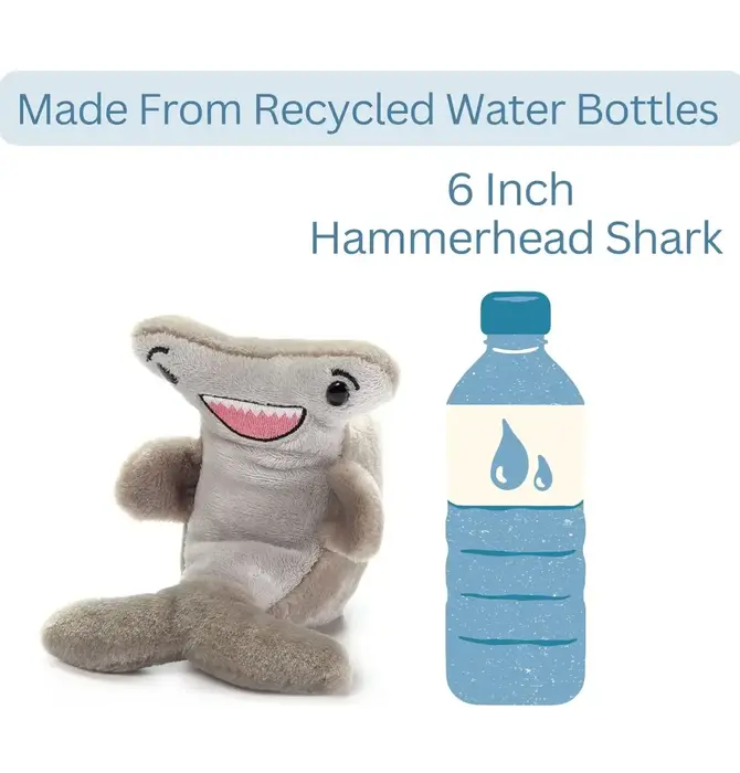 Toy | Animal Plush | Nuggetz | Hammerhead Shark 6"