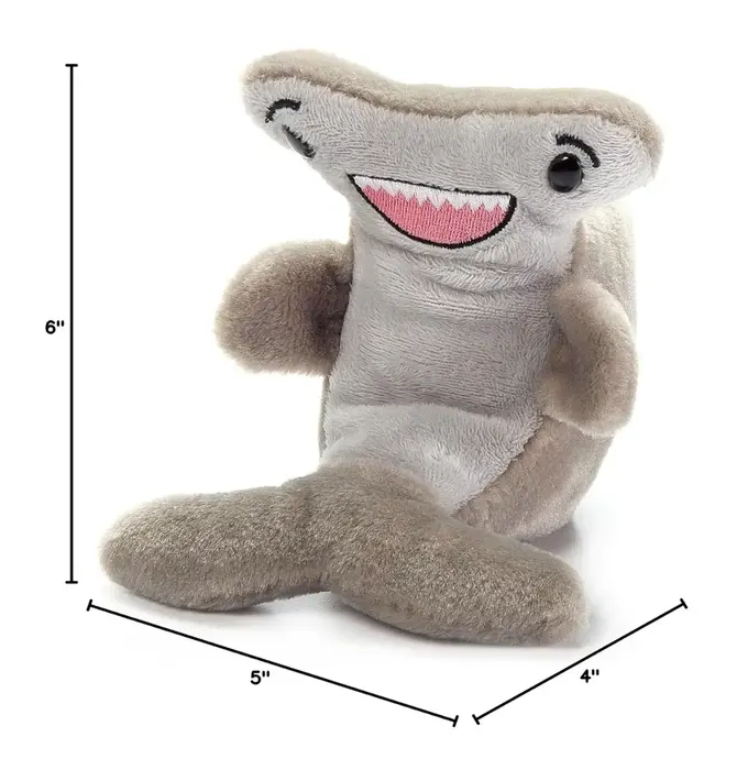 Toy | Animal Plush | Nuggetz | Hammerhead Shark 6"