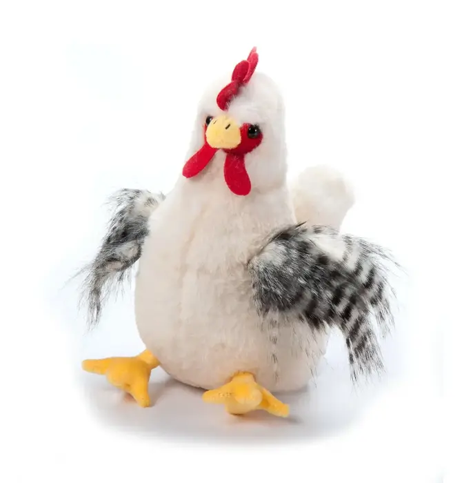 Toy | Animal Plush | Wild Onez | White Chicken 9"